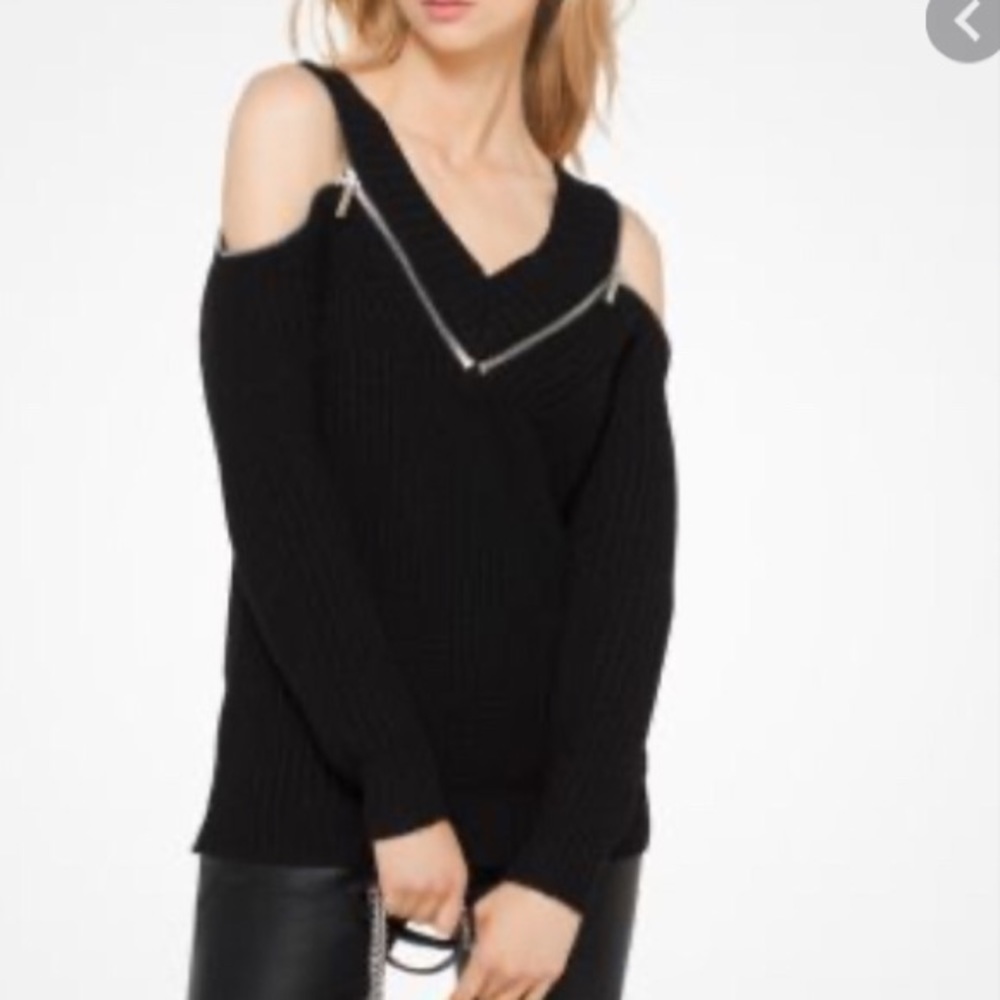 Michael Kors black sweater, new & never worn.